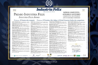 FL RICEVE IL PREMIO INDUSTRIA FELIX